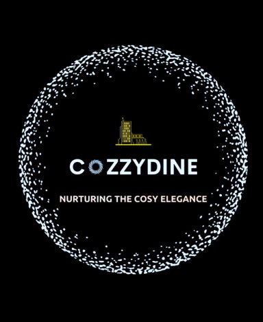 Cozzydine, Business logo Logo for Cozzydine, featuring the tagline "Nurturing the Cosy Elegance."